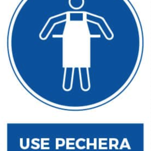 Use pechera de PVC