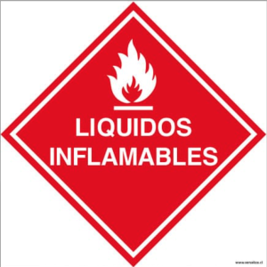 Liquidos Inflamables – Cuadrado