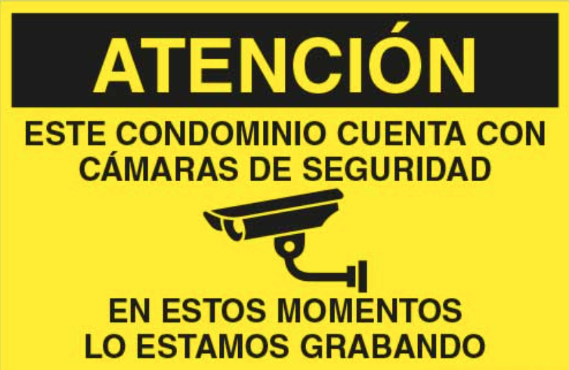 Atención este condominio cuenta con camaras de seguridad