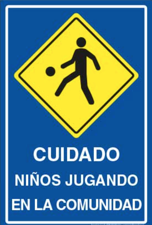 Cuidado Niños Jugando en la Comunidad