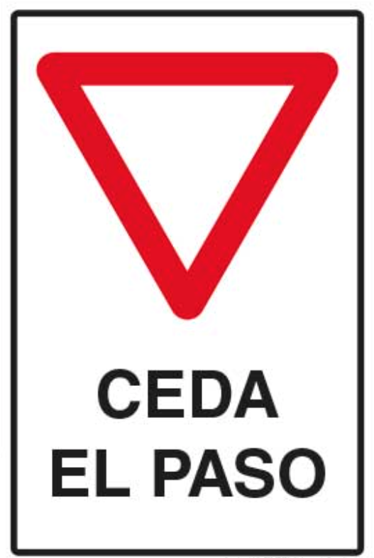 Ceda el paso 