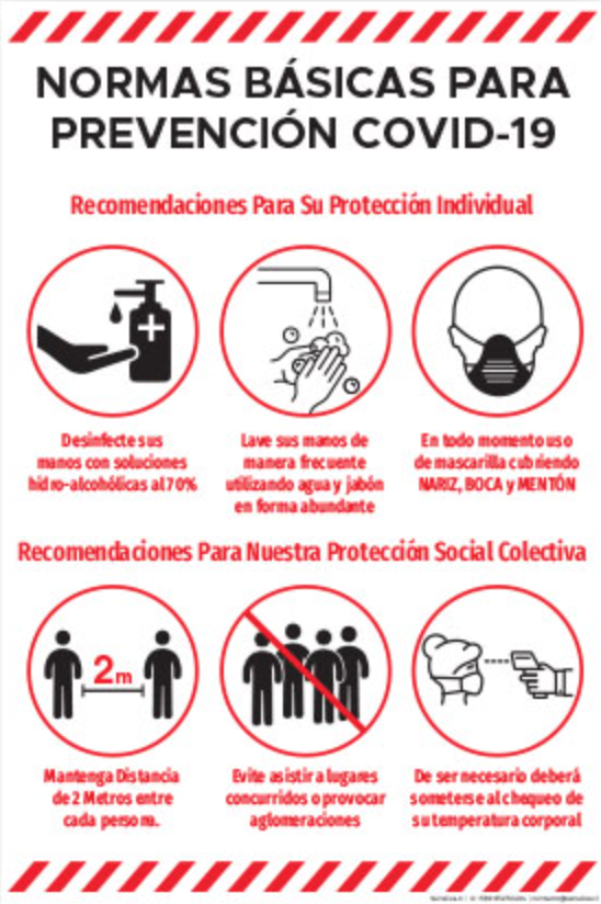 Normas básicas para la prevención