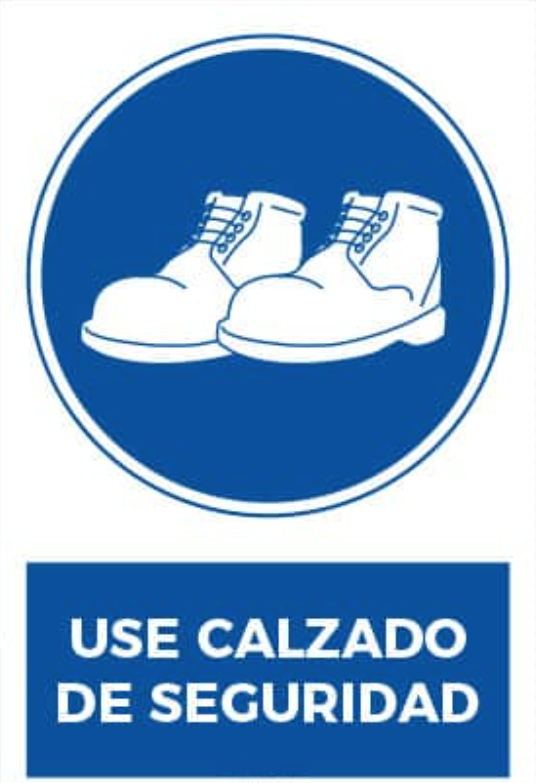 Use Calzado de Seguridad