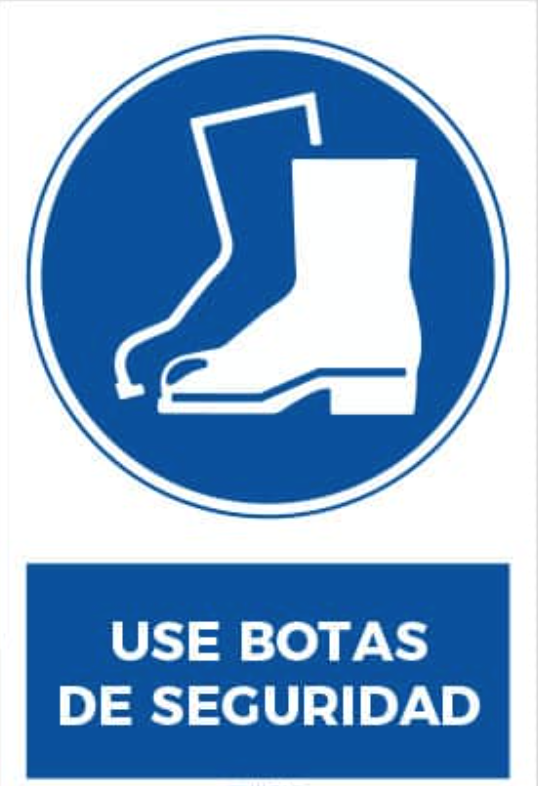 Use Botas de Seguridad