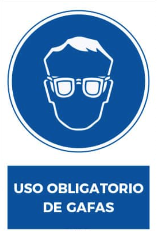 Uso Obligatorio de Gafas