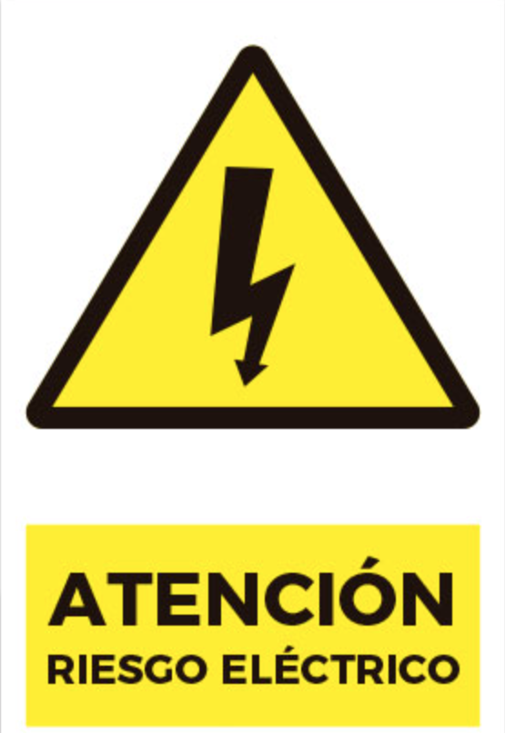 Atención Riesgo Eléctrico A