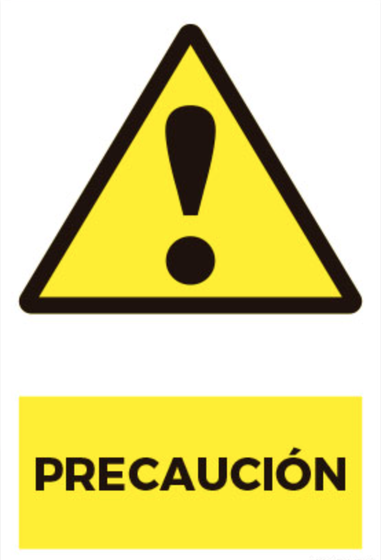 Precaución