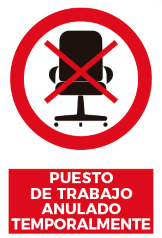 Puesto de Trabajo Suspendido