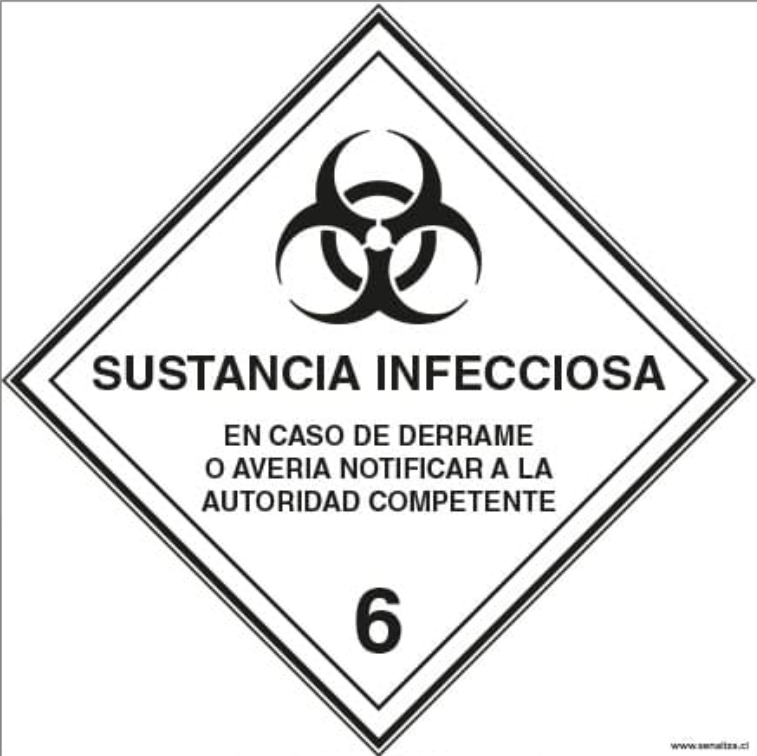 Sustancia Infecciosa – Cuadrado