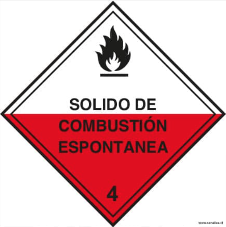 Solido de Combustión Espontánea 4 – Cuadrado