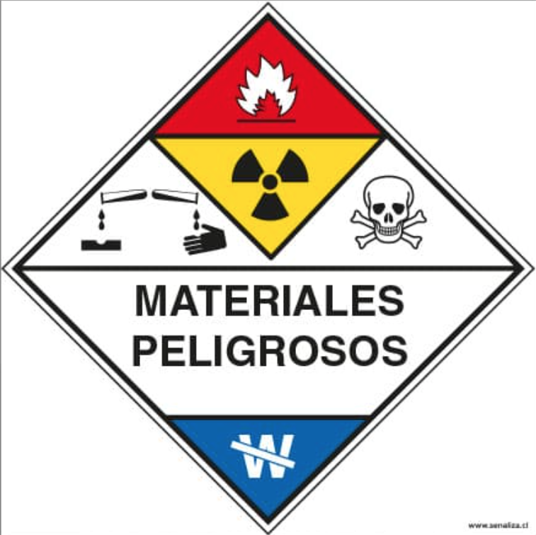 Materiales Peligrosos – Cuadrado